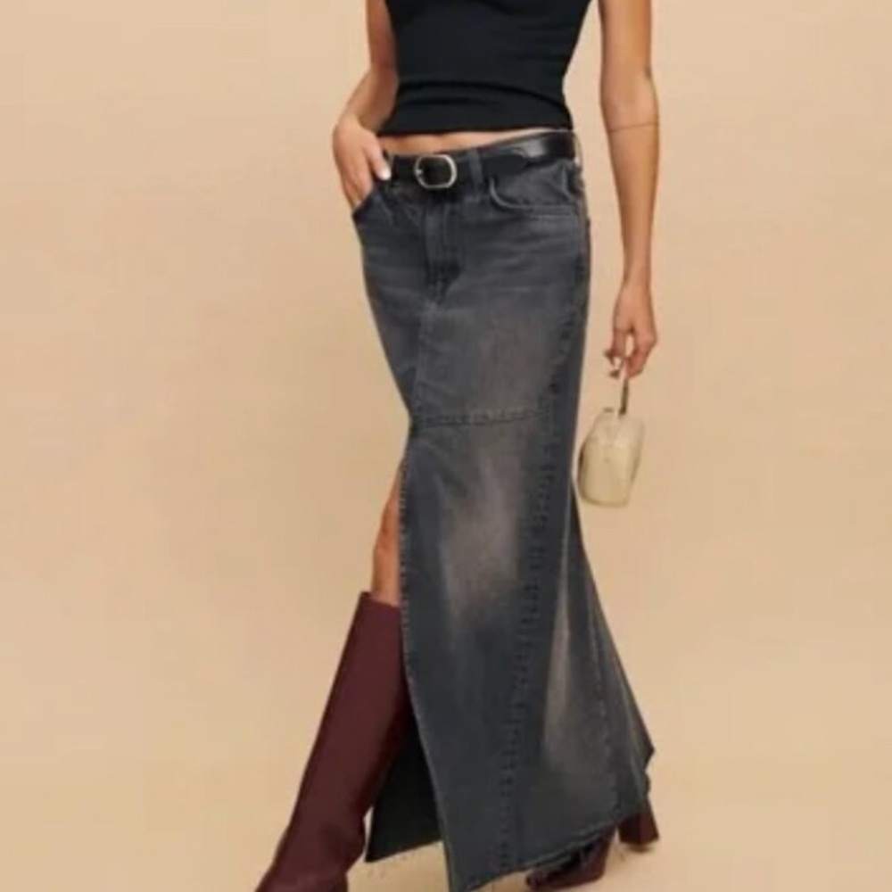 REFORMATION Tazz Maxi Skirt